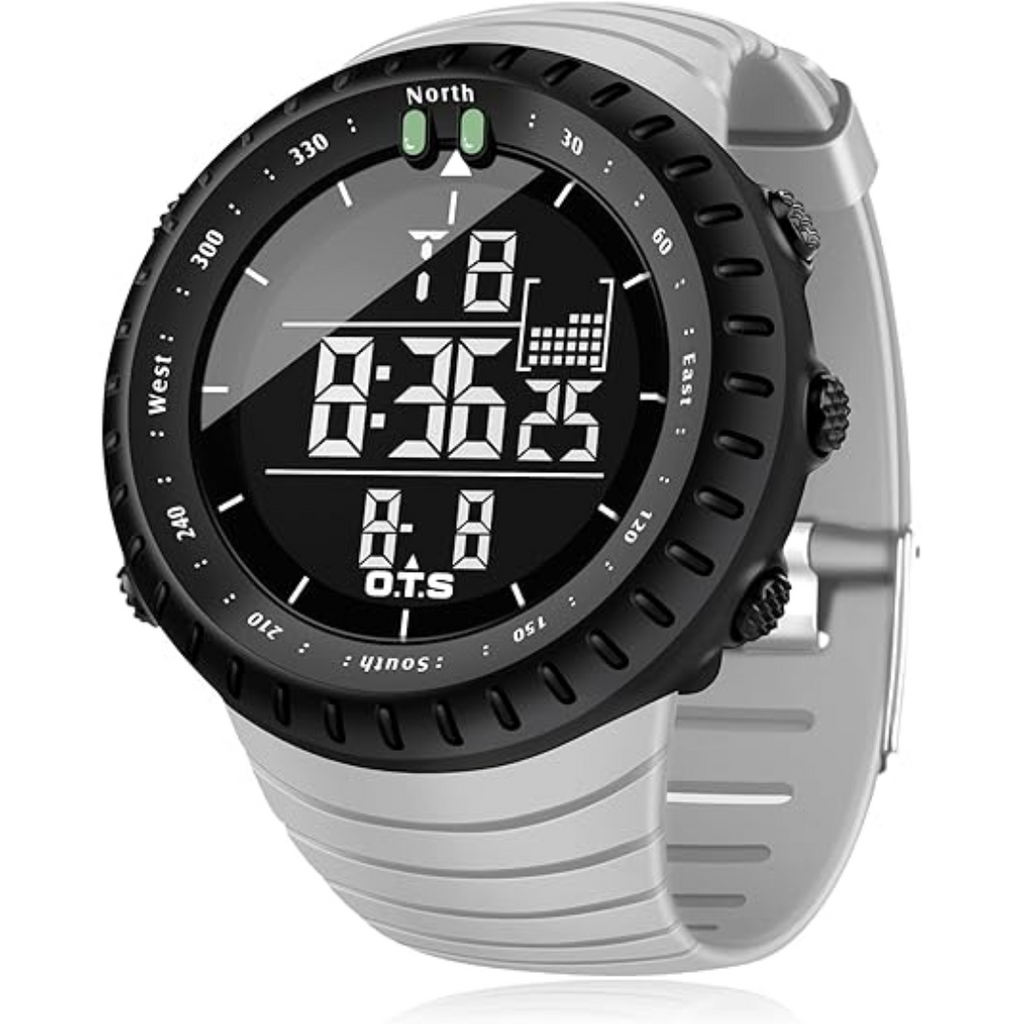 Avtoit | Henry Waterproof Men’s Digital Sports Watch – Shockproof, Tactical & LED Backlit Outdoor Timepiece