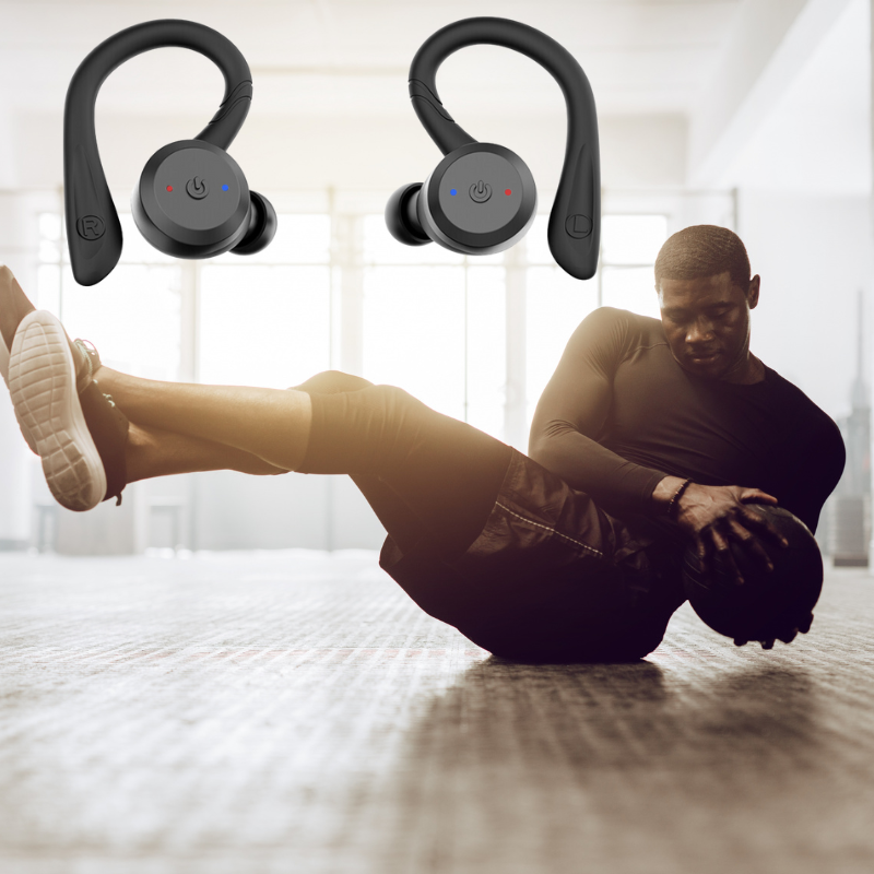 Avtoit | Vega Waterproof Wireless Sport Earbuds – 20 Hours Playtime | Bluetooth 5.0, IPX7 for Swimming & Fitness