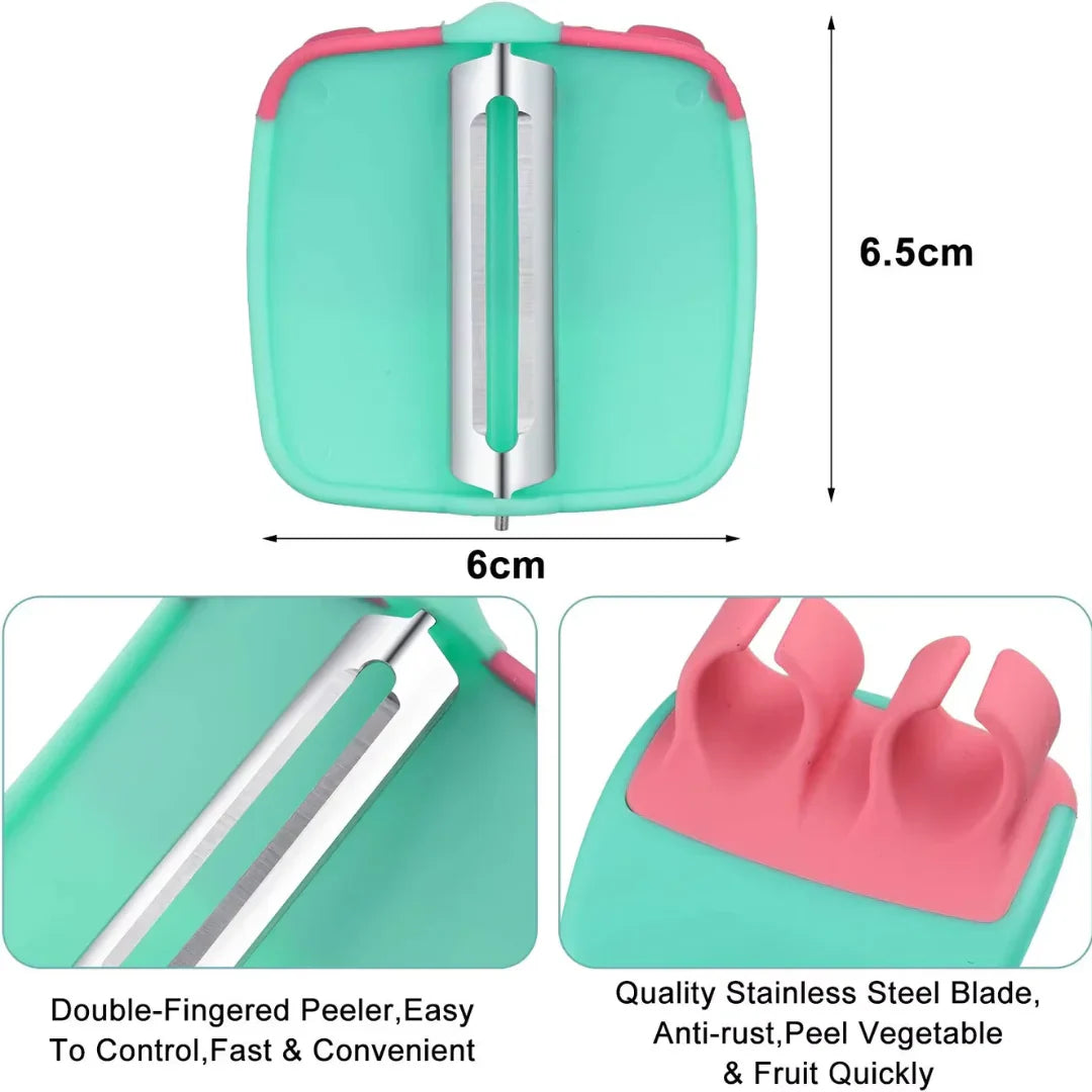 Avtoit | 4-piece finger vegetable peeler set