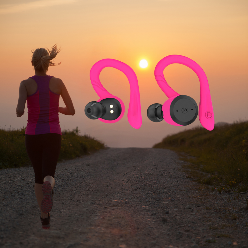 Avtoit | Vega Waterproof Wireless Sport Earbuds – 20 Hours Playtime | Bluetooth 5.0, IPX7 for Swimming & Fitness