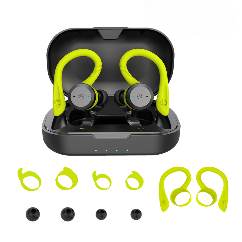 Avtoit | Vega Waterproof Wireless Sport Earbuds – 20 Hours Playtime | Bluetooth 5.0, IPX7 for Swimming & Fitness