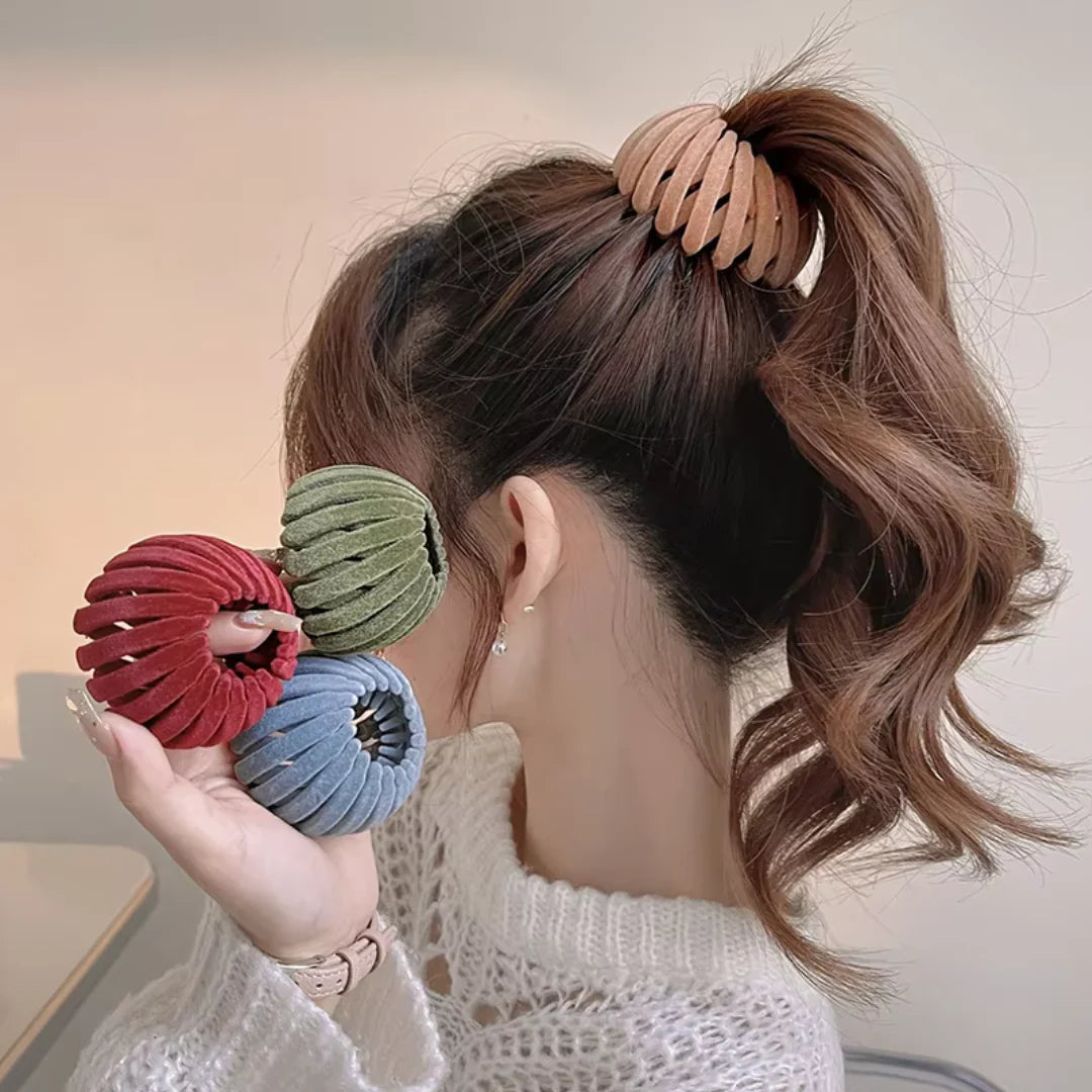 Avtoit | Stylish Bird's Nest Hair Clips – 3-Piece Set