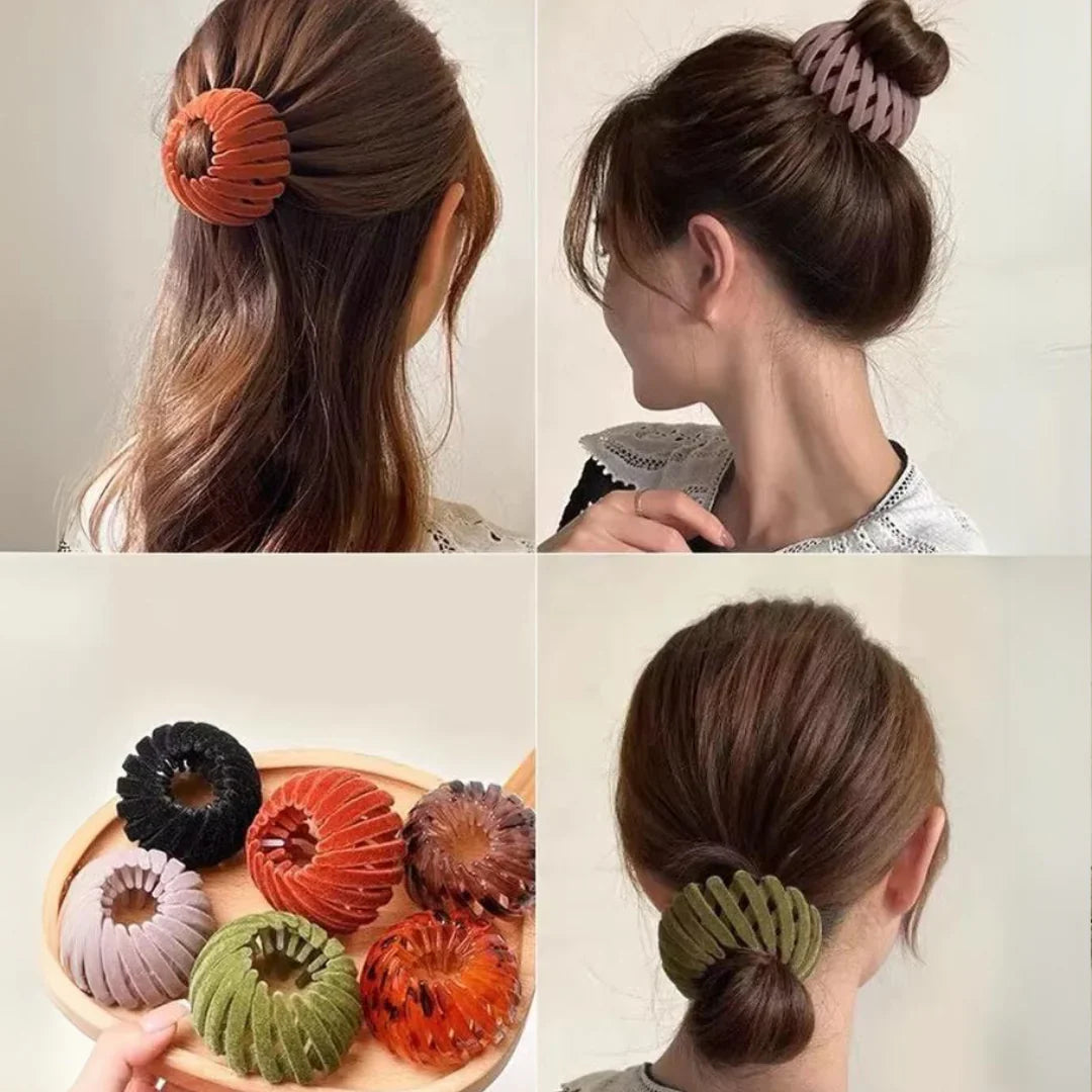 Avtoit | Stylish Bird's Nest Hair Clips – 3-Piece Set