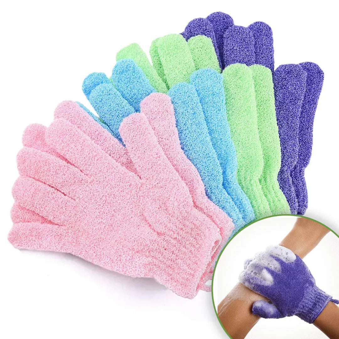 Avtoit | Exfoliating Bath Gloves – Set of 2