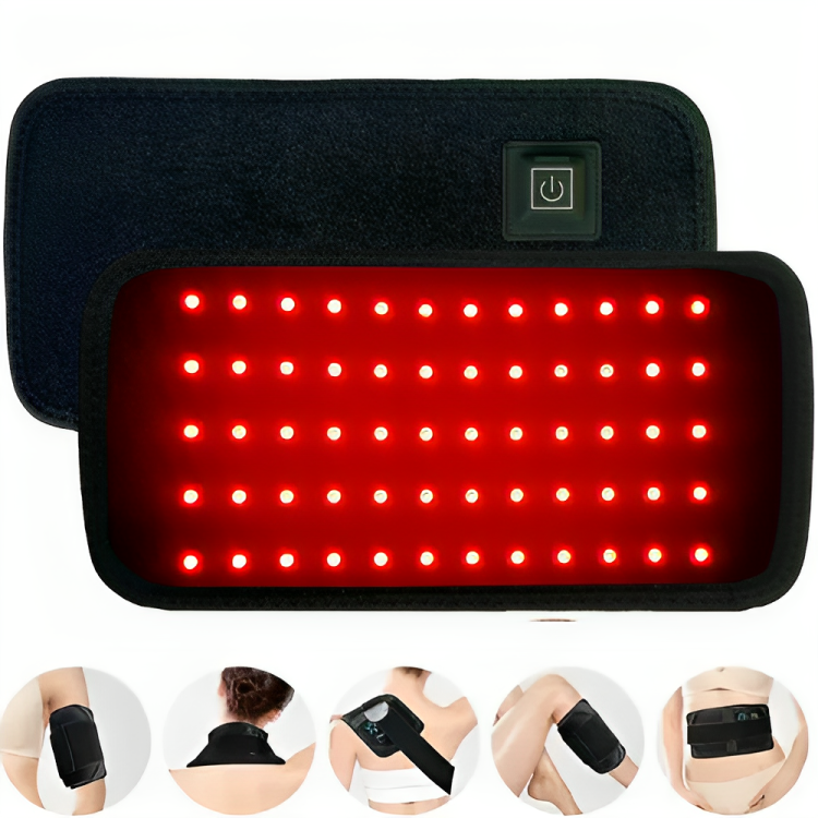 Avtoit | At Home Infrared Red Light Therapy Belt Pad for Pain Relief with 60 LED