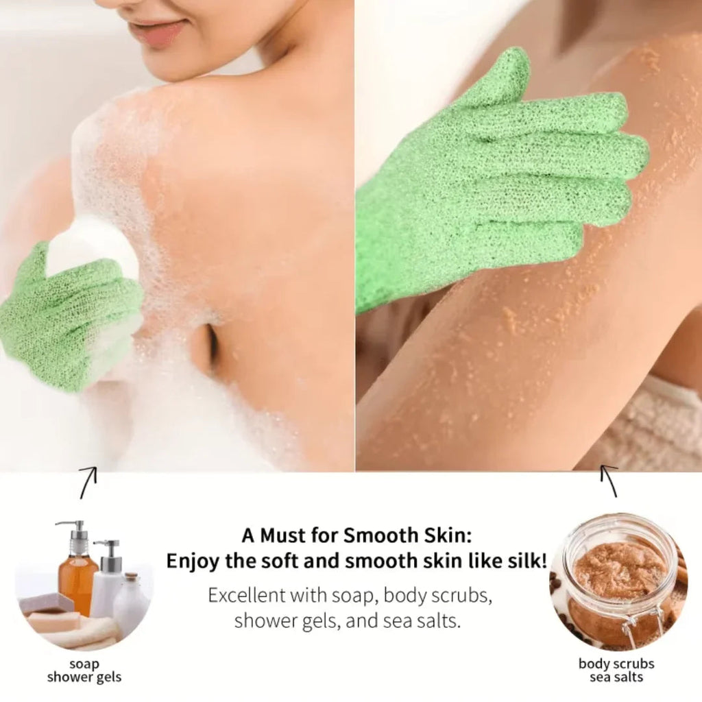 Avtoit | Exfoliating Bath Gloves – Set of 2