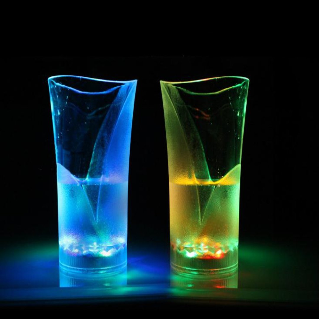 Avtoit | Valentine Day Flashing Colorful LED Light Up Cup Glass
