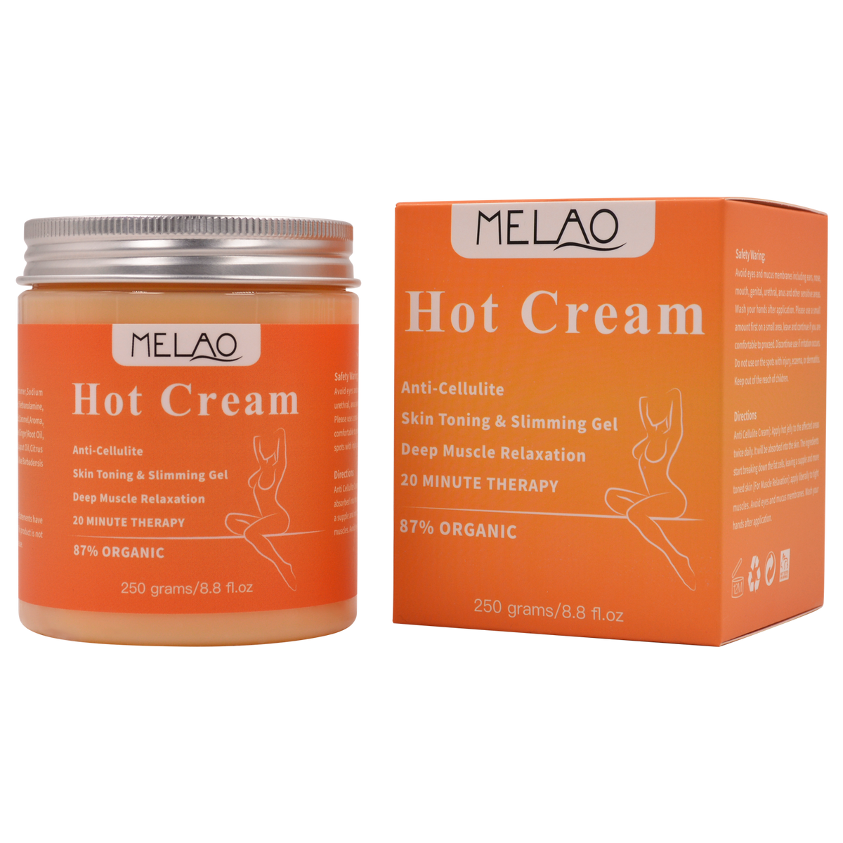 Avtoit | Ultimate Shape Cream – boosts fat burning – reduces cellulite – wall clock