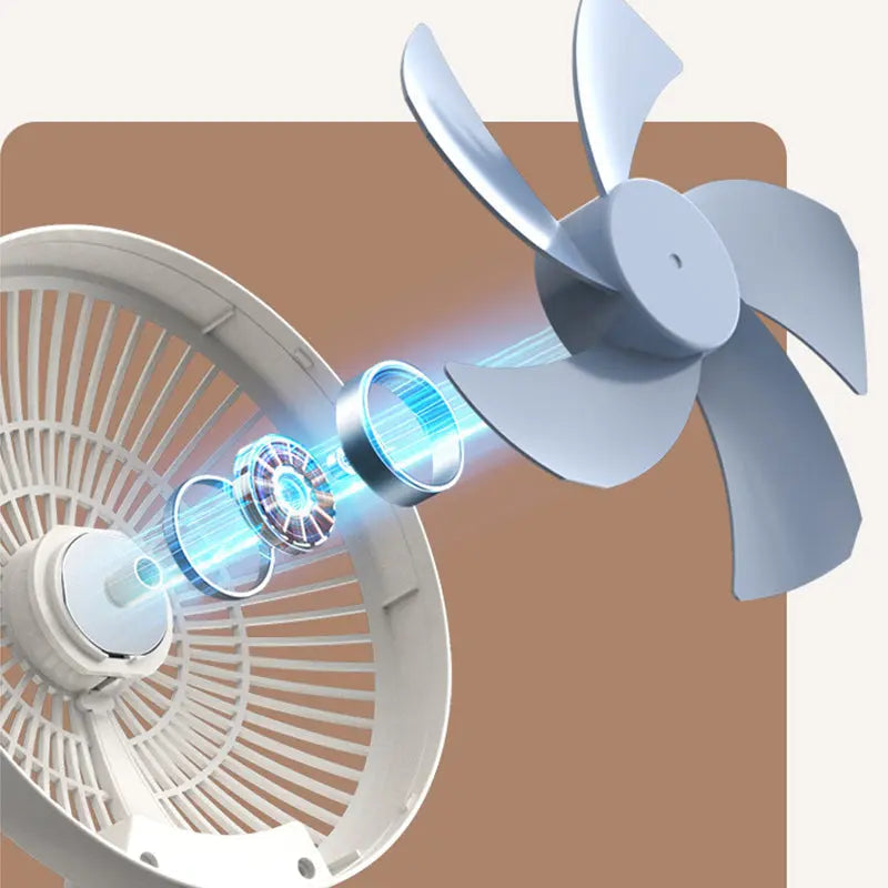 Avtoit | 2-in-1 Fan for Wall & Table – Quiet, Space-saving & Powerful