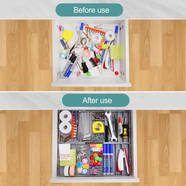 Avtoit | Adjustable Multilevel Drawer Organizer for Effortless Storage