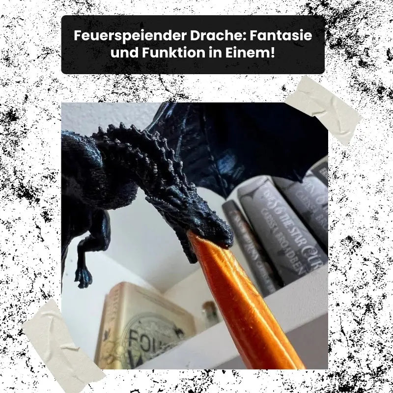 Avtoit | Enchanted Dragon Flames Bookend