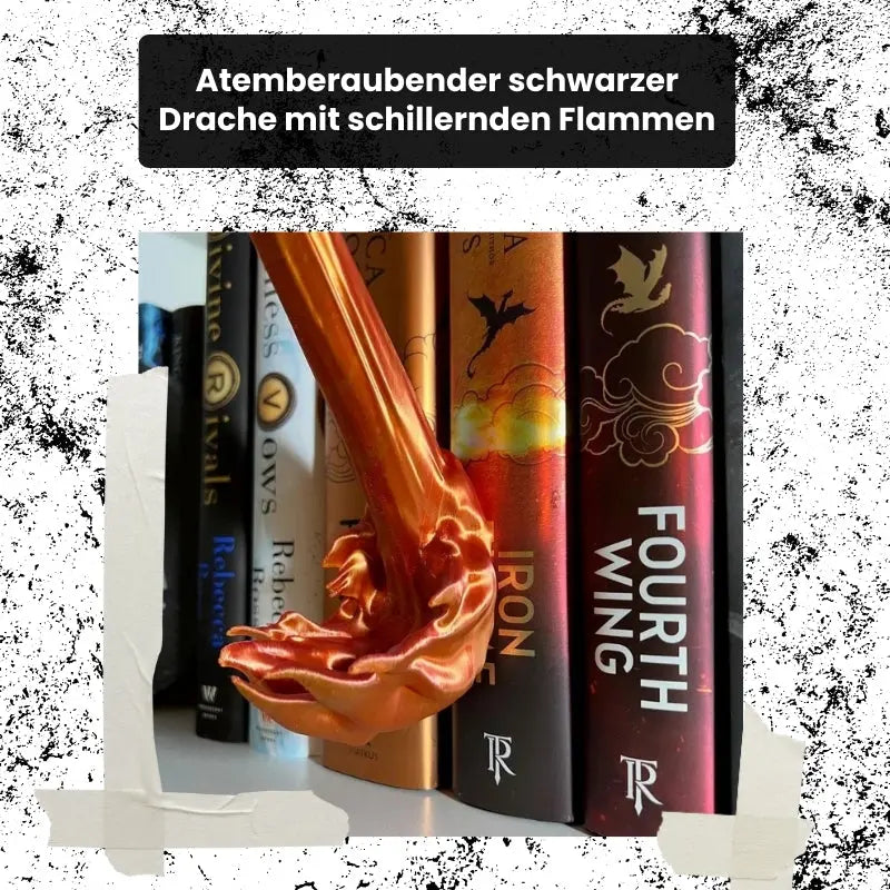 Avtoit | Enchanted Dragon Flames Bookend
