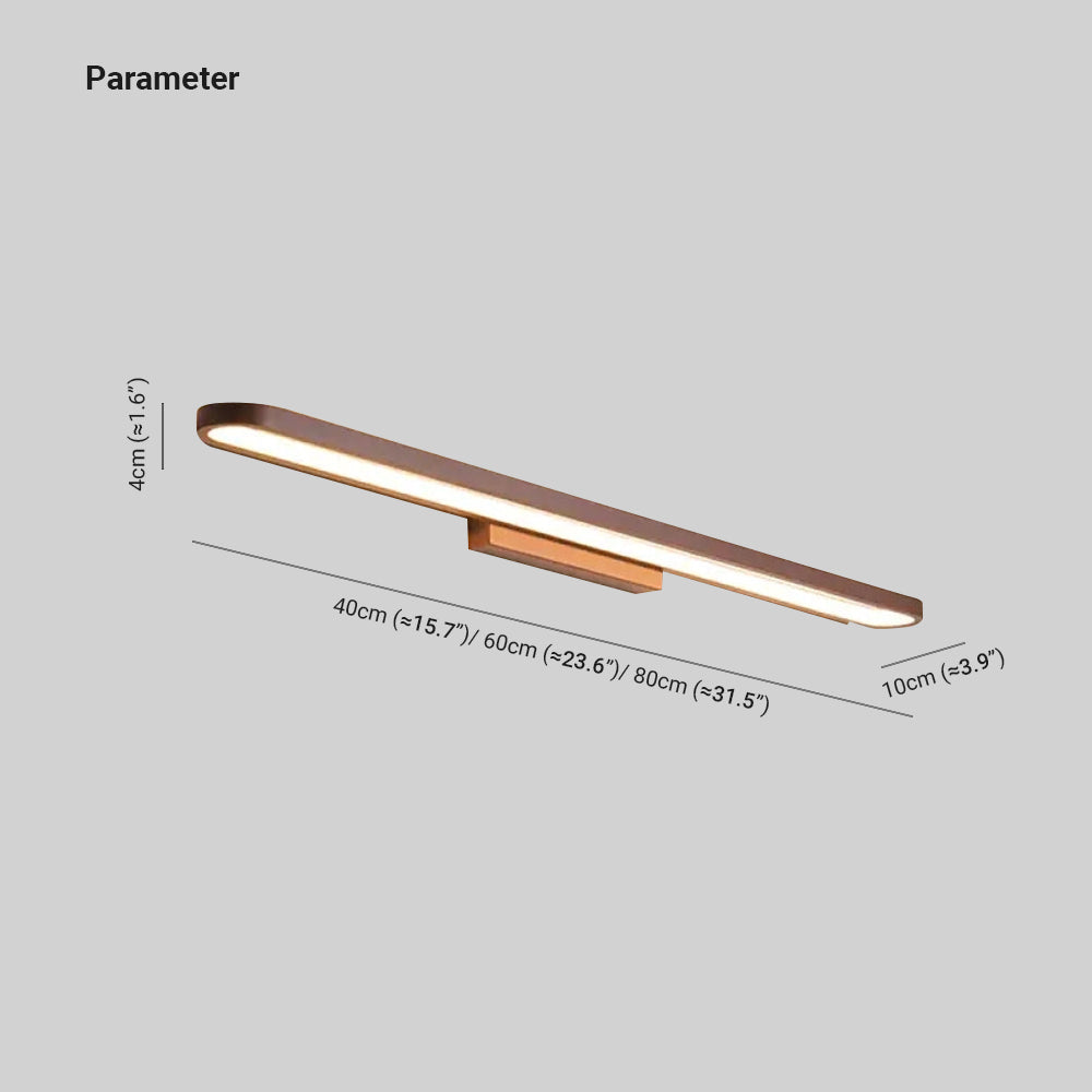Avtoit | Leigh modern wall light linear, Gold, Bedroom/Bathroom, Metal