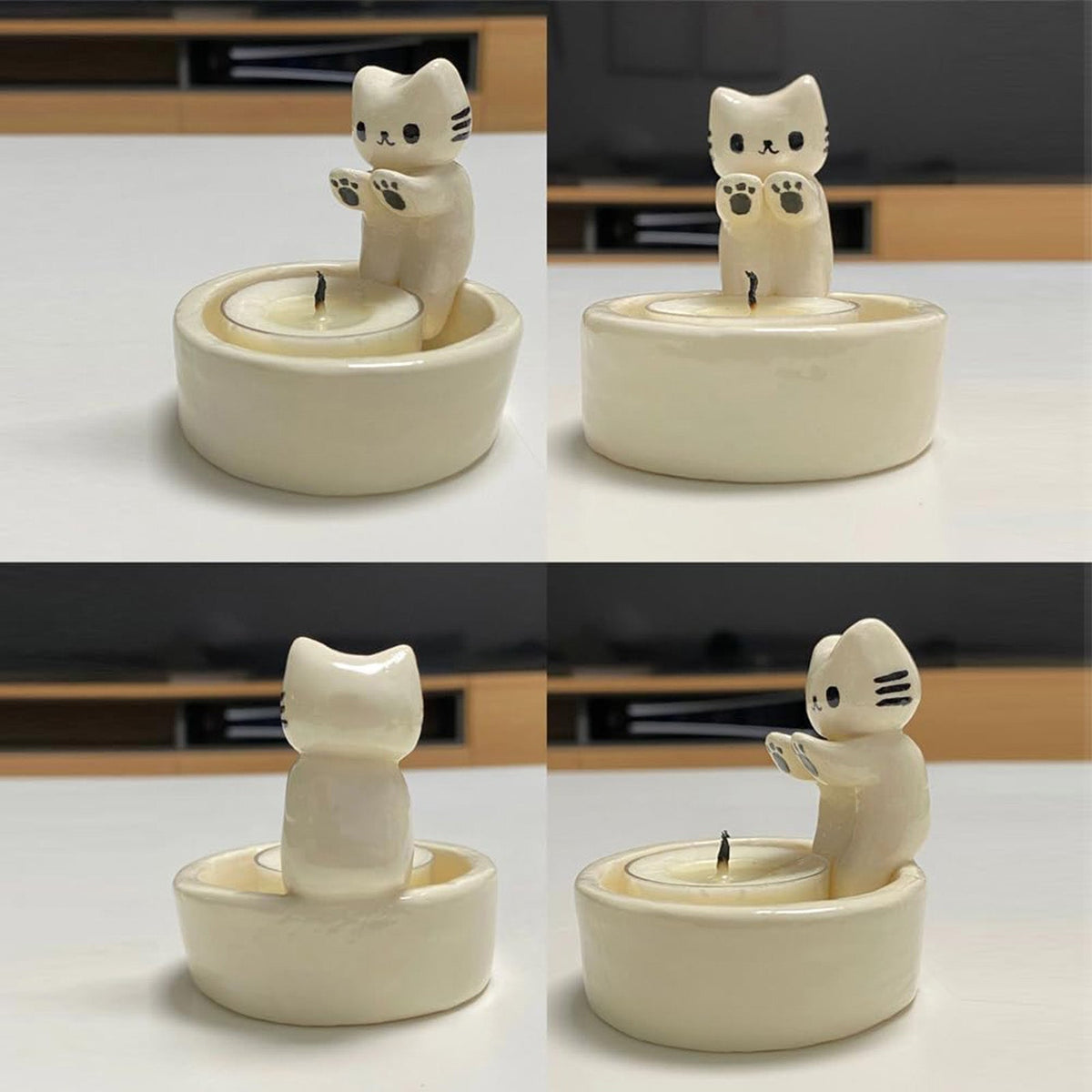 Avtoit | Warm Cat Candle Holder