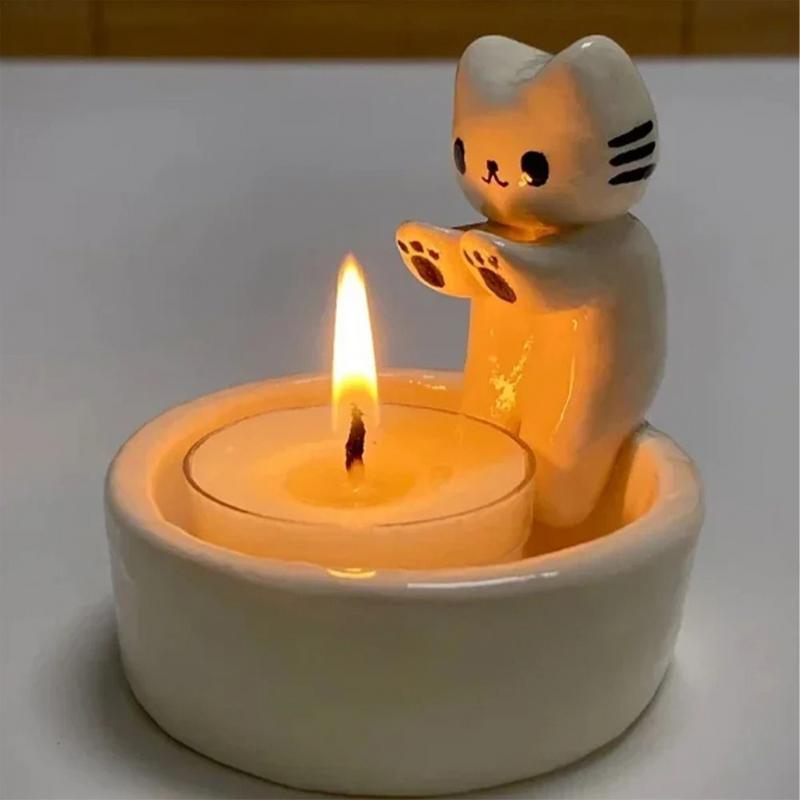 Avtoit | Warm Cat Candle Holder