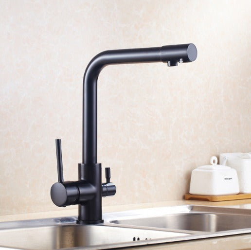 Avtoit | Filtered Water Kitchen Faucet Double Handle Faucet