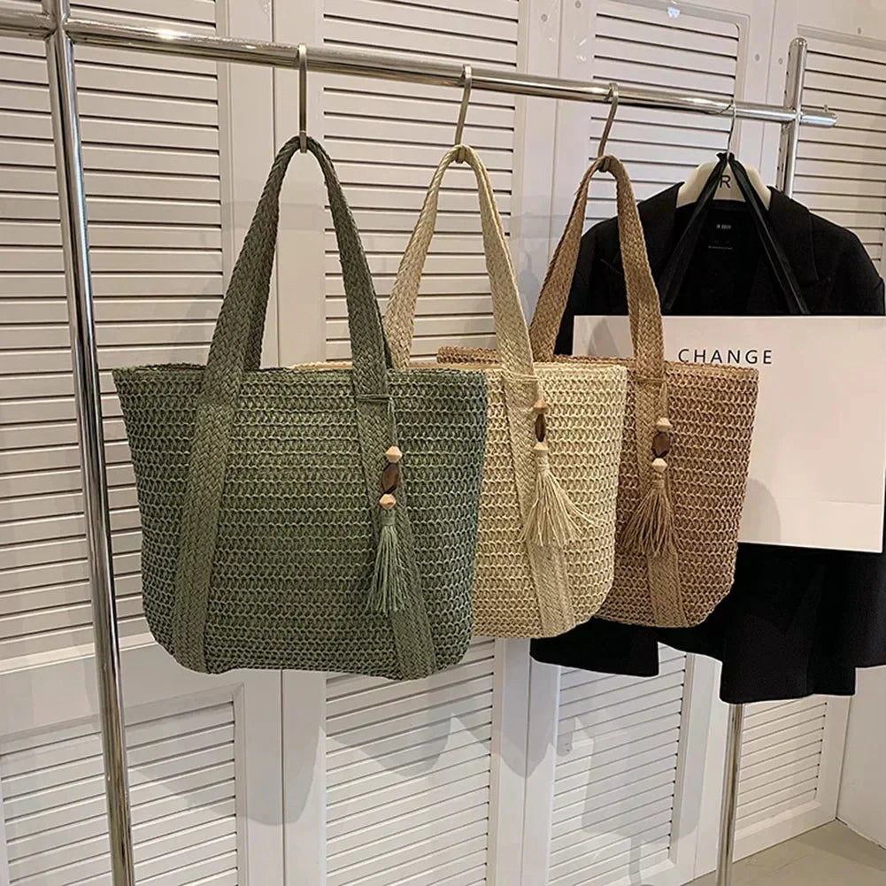 Avtoit | EcoChic Handbag – Stylish Rattan Women's Bag | Sustainable Everyday Tote