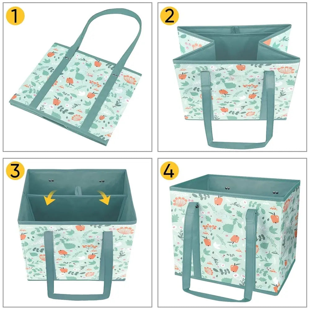 Avtoit | Robust & foldable shopping bag with XL volume (3 pieces)