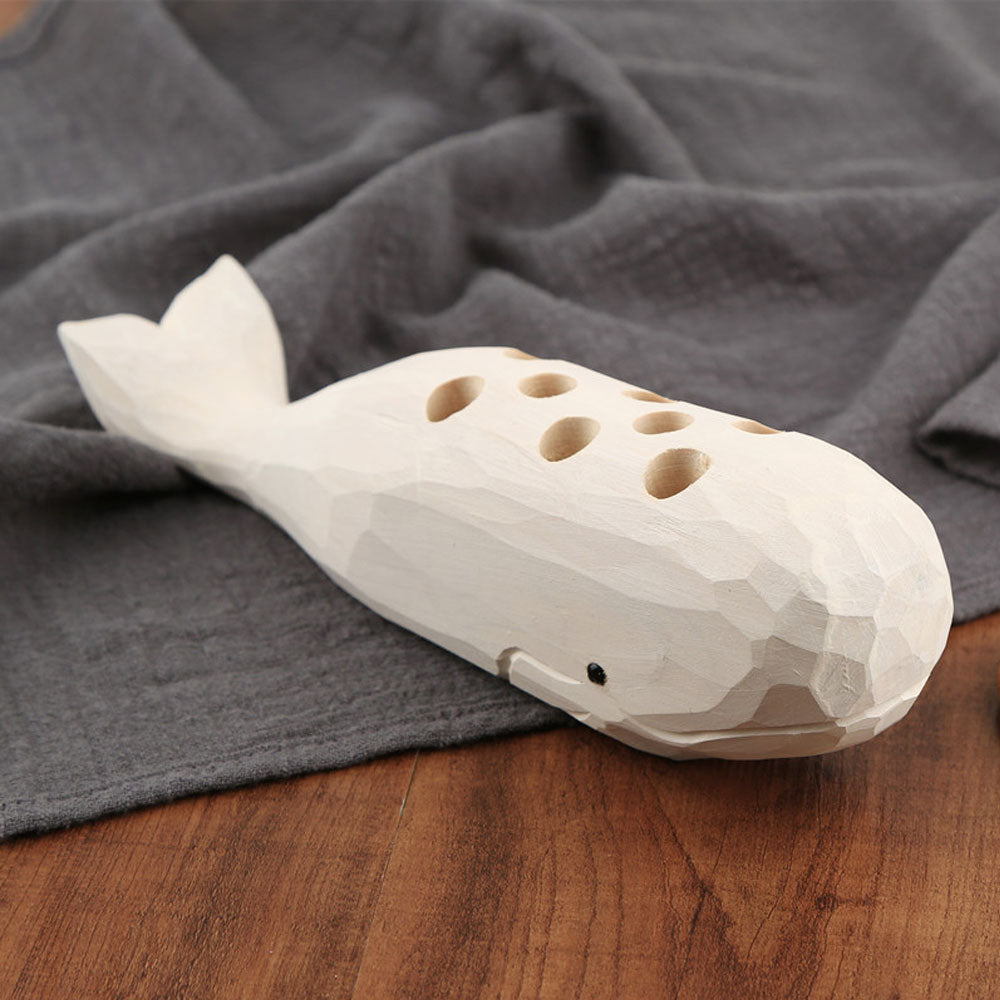 Avtoit | Wooden Whale Creative Pen Holder