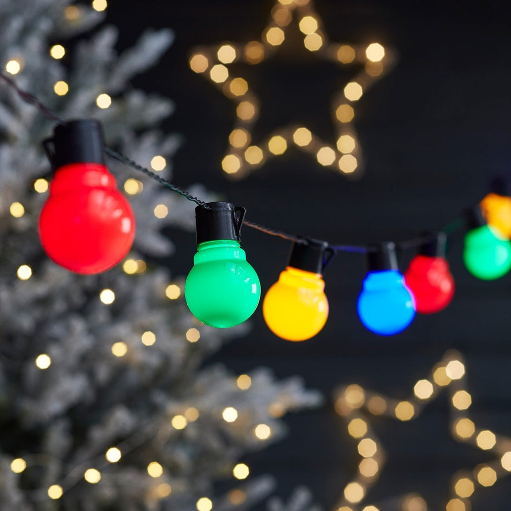 Avtoit | 30 LED Fiesta Party String Lights multicolored