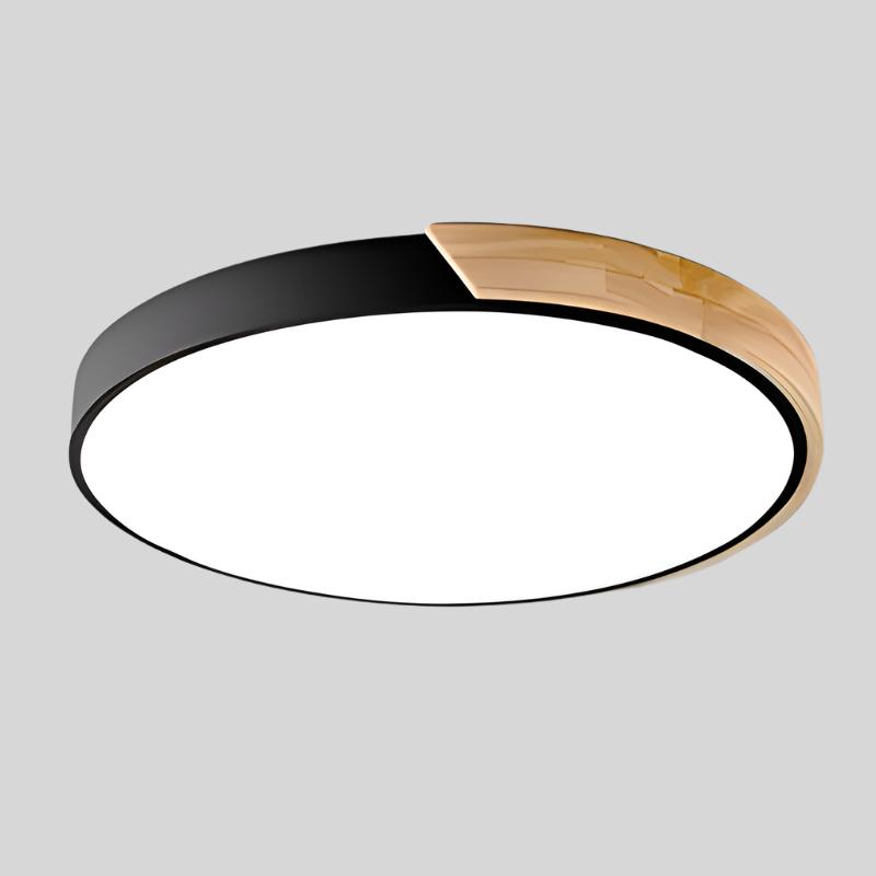 Avtoit | Wood Macaroon Circular Ceiling Light