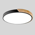 Avtoit | Nordic Wooden Macaroon Ceiling Light | Ø 23-30 cm, Metal and Wood