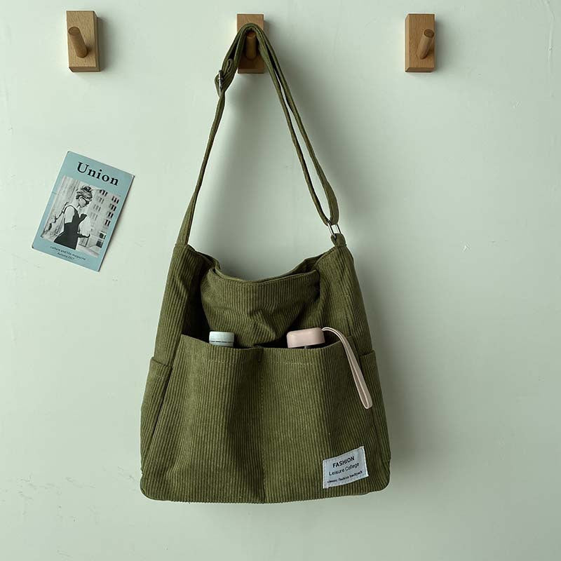 Avtoit | Cord Crossbody Bag – Stylish & Durable Canvas Shoulder Bag for Everyday Use