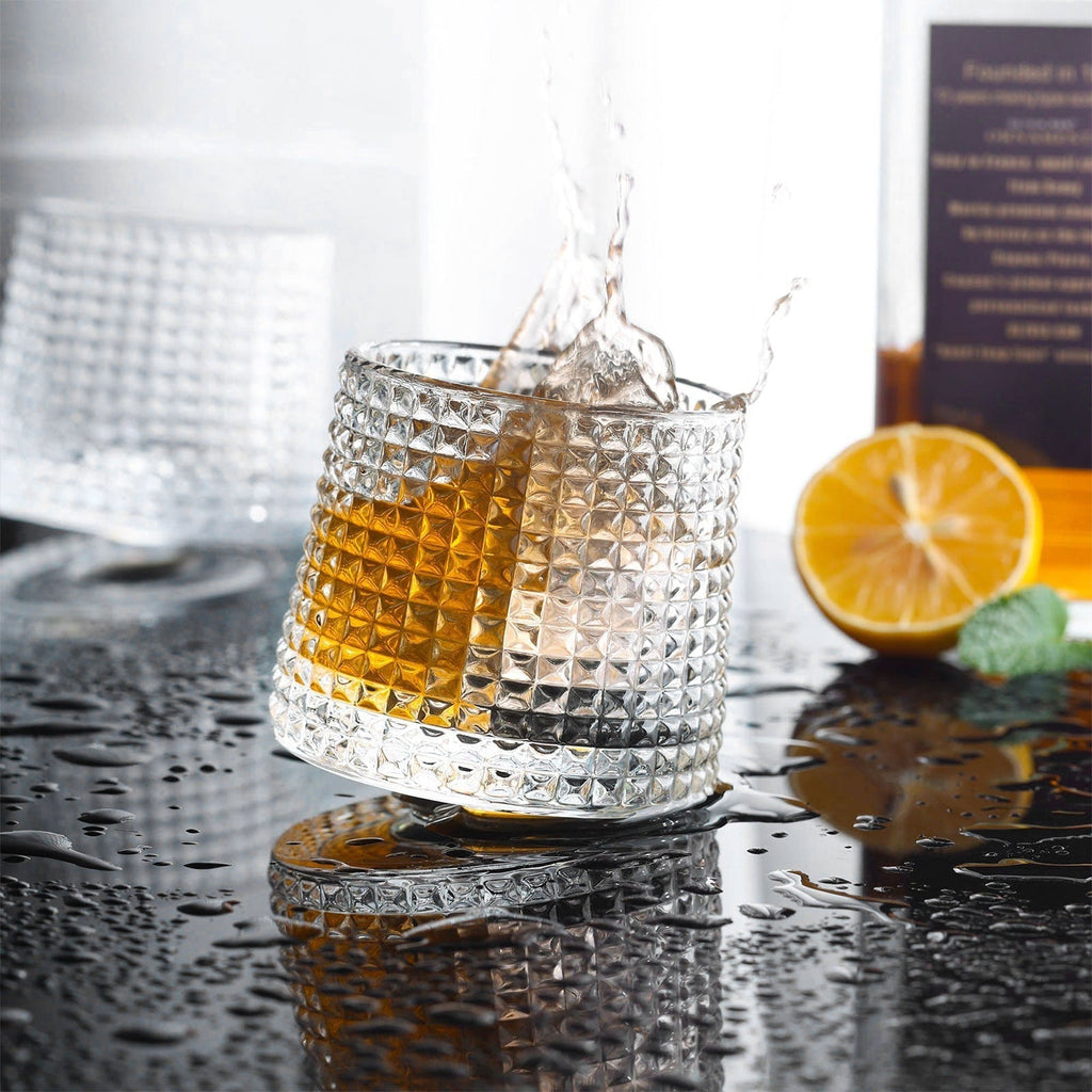 Avtoit | Rotatable Whiskey Tumbler Set