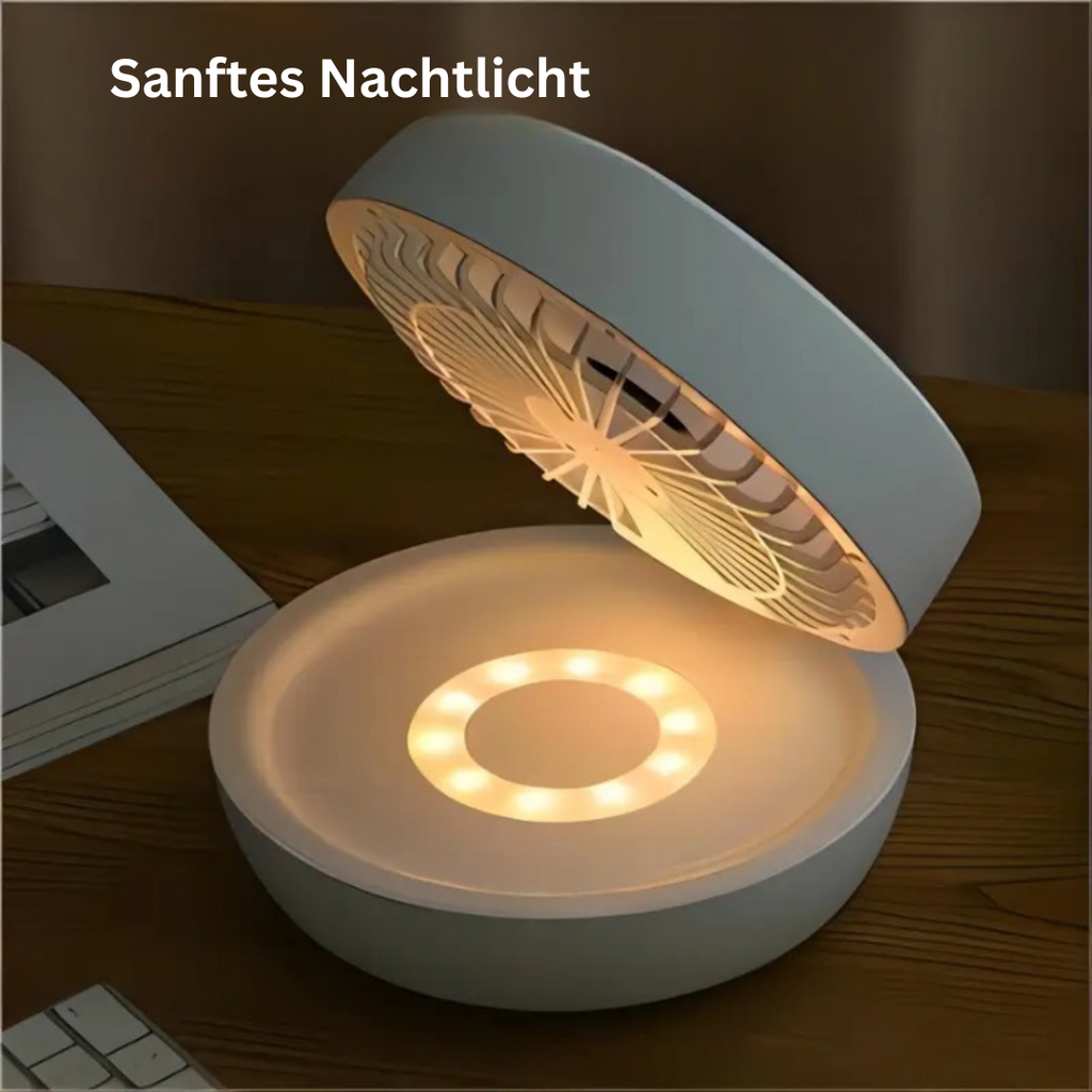 Portable USB-Rechargeable Wall Fan with Foldable Design