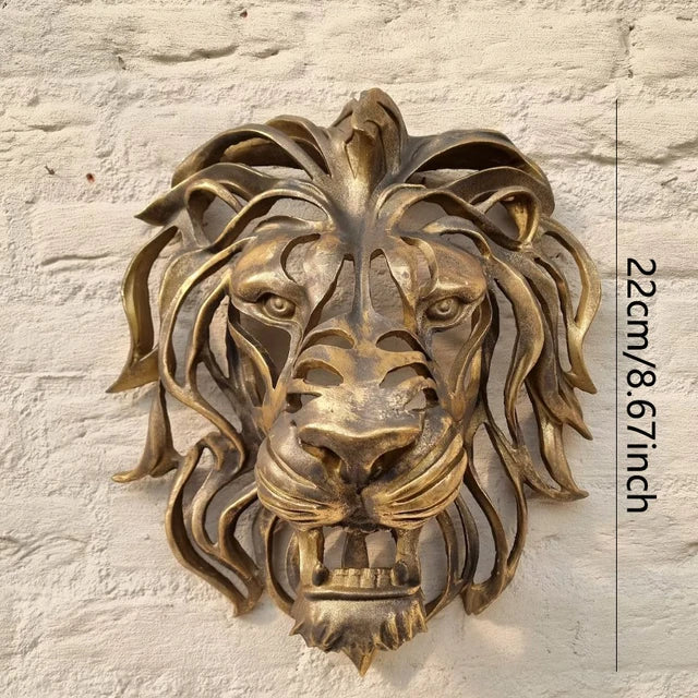 Avtoit | RegalRoar Lion - Lion Head Wall Sculpture