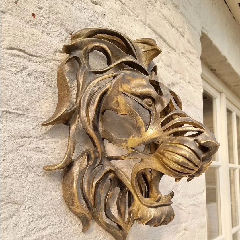 Avtoit | RegalRoar Lion - Lion Head Wall Sculpture