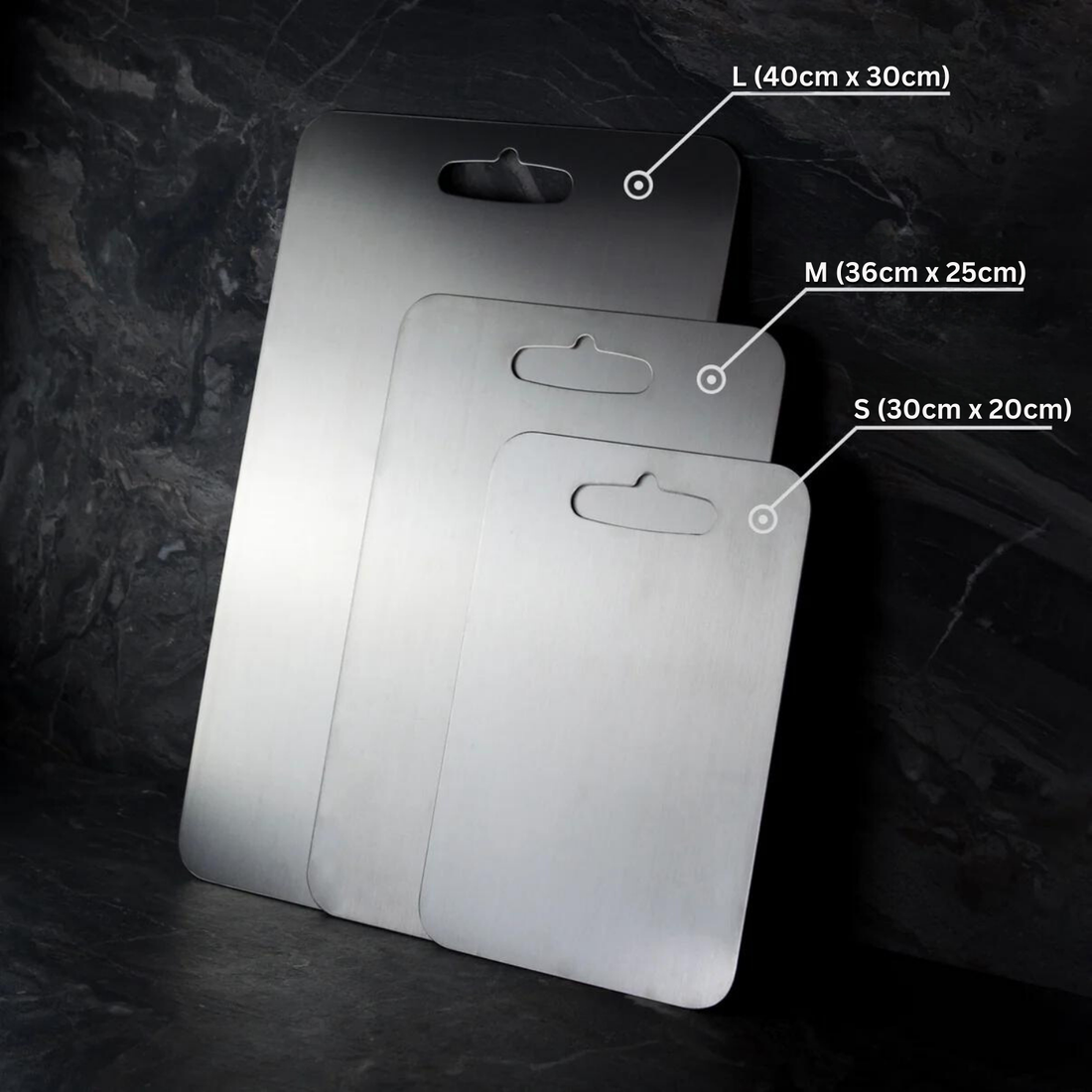Avtoit | Medical Grade Titanium Cutting Board | Durable, Non-porous Surface for Safe Food Preparation & Kitchen Use