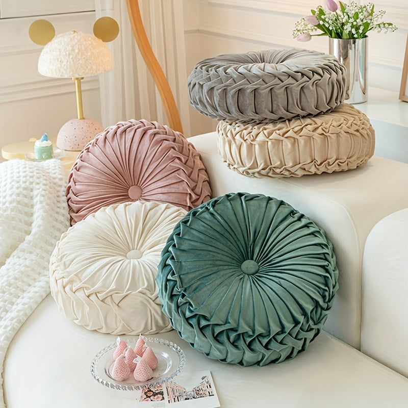 Avtoit | VelvetGlow - Soft Round Cushion for Cozy Spaces