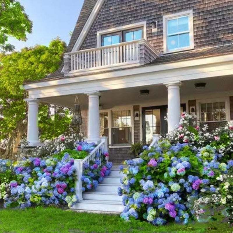 Avtoit | Outdoor Artificial Hydrangea Flowers