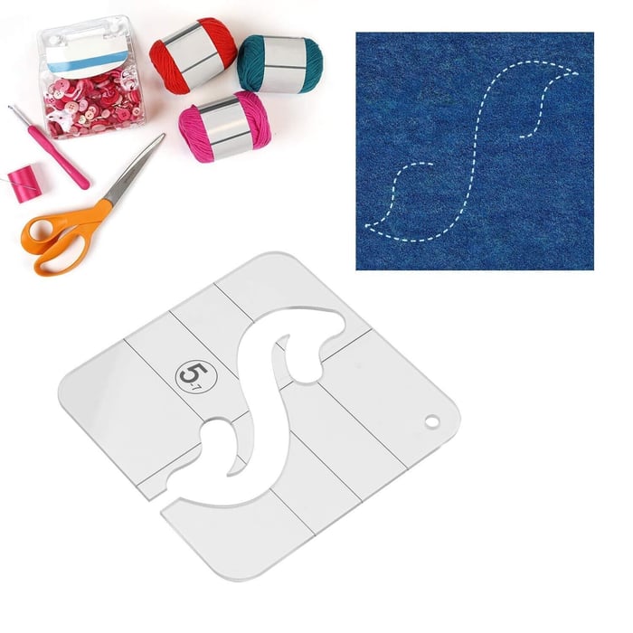 Avtoit | Free-Motion Garment Ruler Set(12 PCS) -Hot