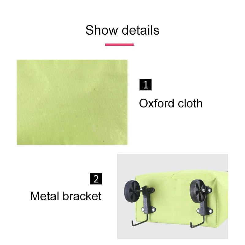 Avtoit | Foldable green shopping bag