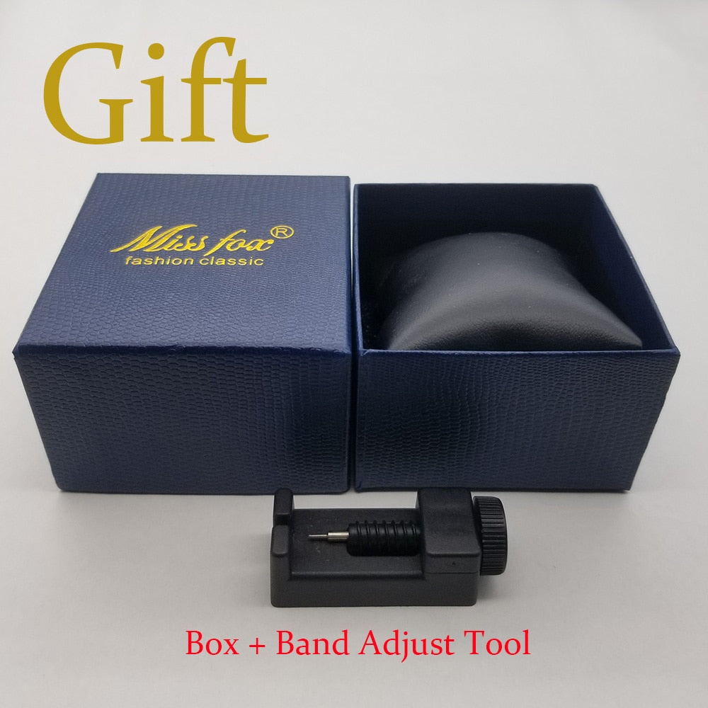 Avtoit | MISSFOX Ice Out Square Watch for Men
