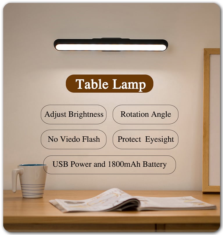 Avtoit | Magnetic Rechargeable Long Battery Life Touch Lamp