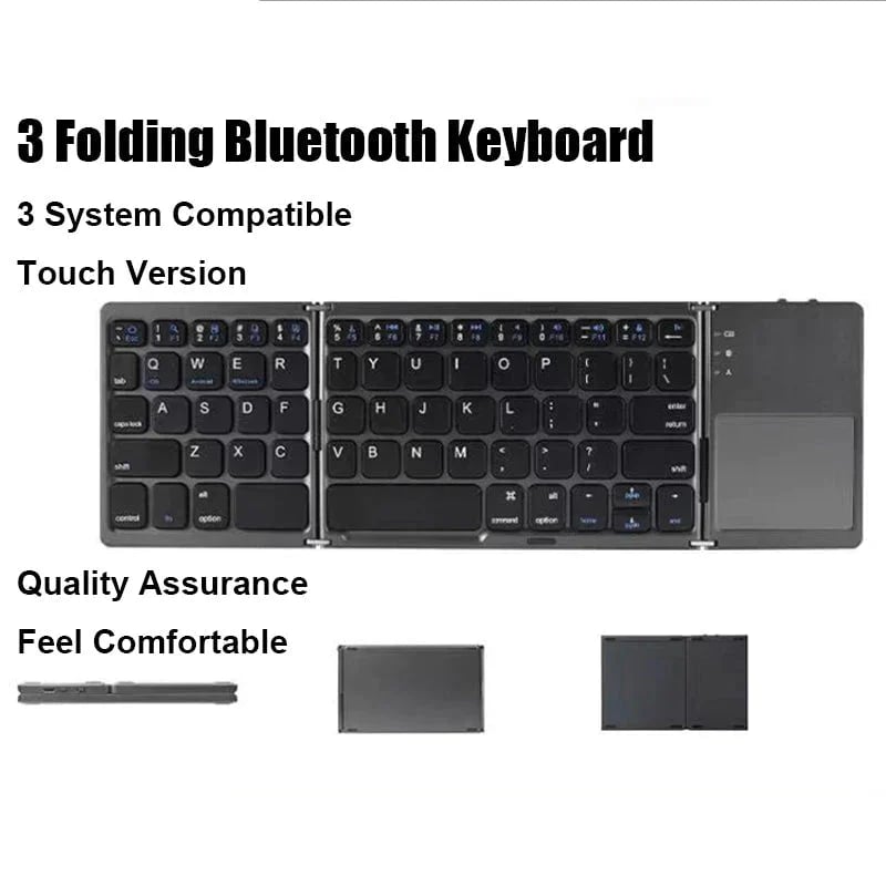 Avtoit | Foldable Bluetooth Keyboard with Touchpad