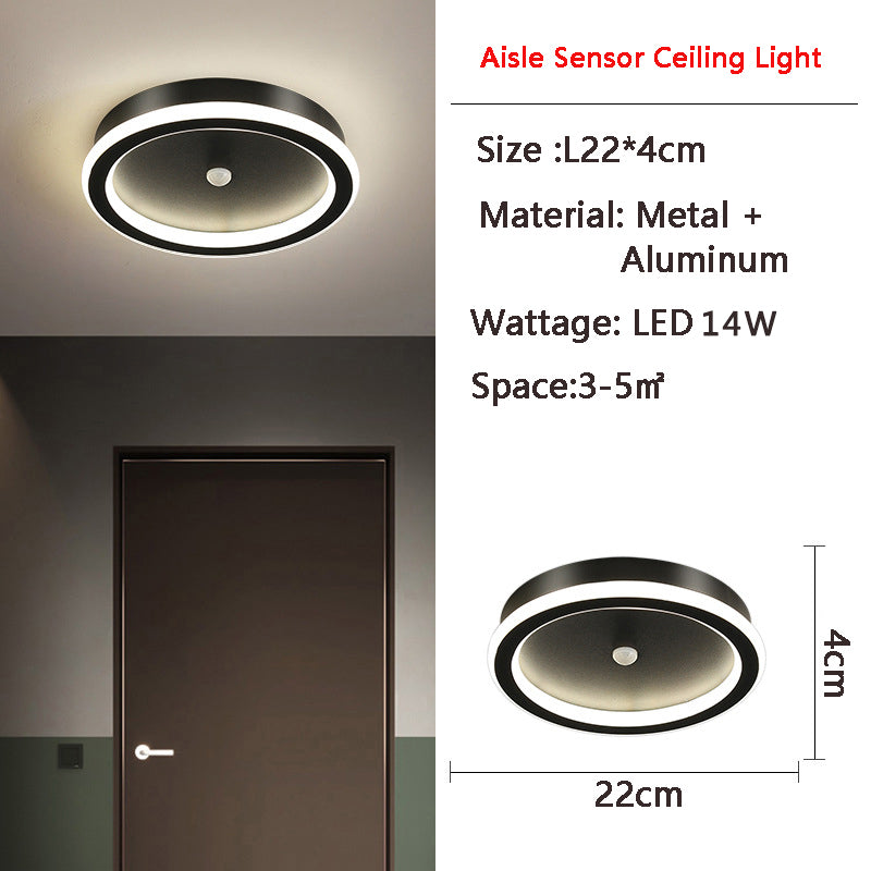 Avtoit | MotionGlide PIR Motion Sensor LED Ceiling Light | Smart Lighting | Energy Efficient | Perfect for Hallway & Bathroom