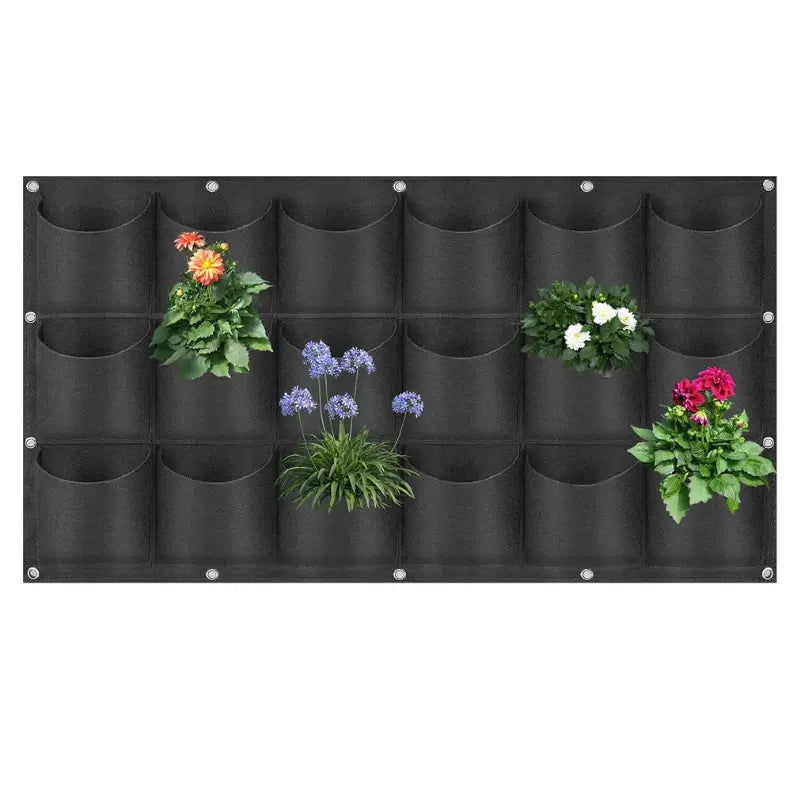 Avtoit | Felt Plant Bag for Vertical Wall Mounting – Three-dimensional, Non-woven Plant Bag