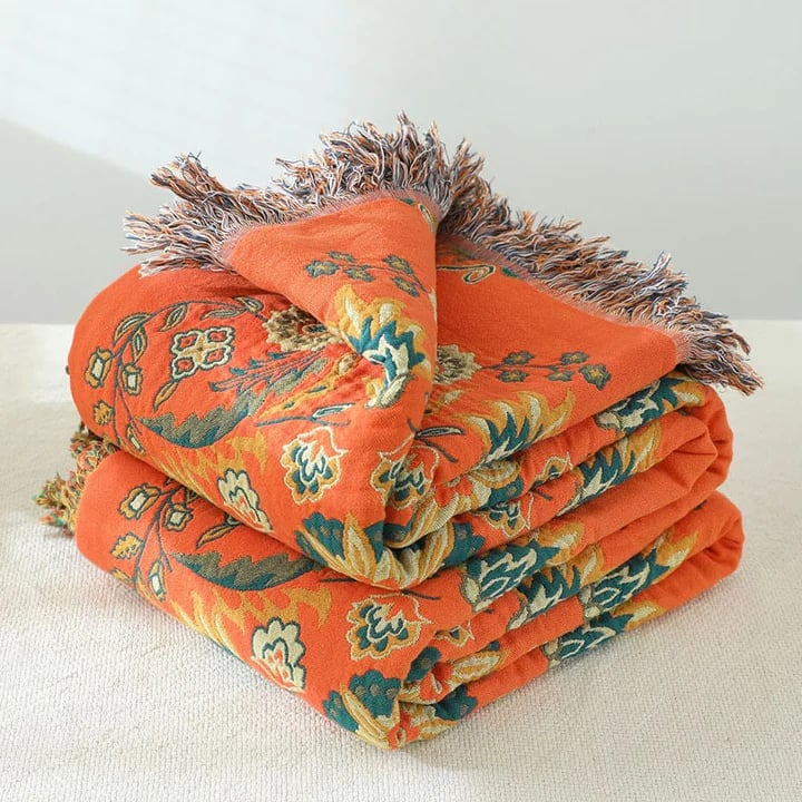 Avtoit | Cotton Queen Bedcover Sofa Blanket