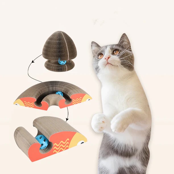 Avtoit | Magic Cat Scratch Board(with ball )