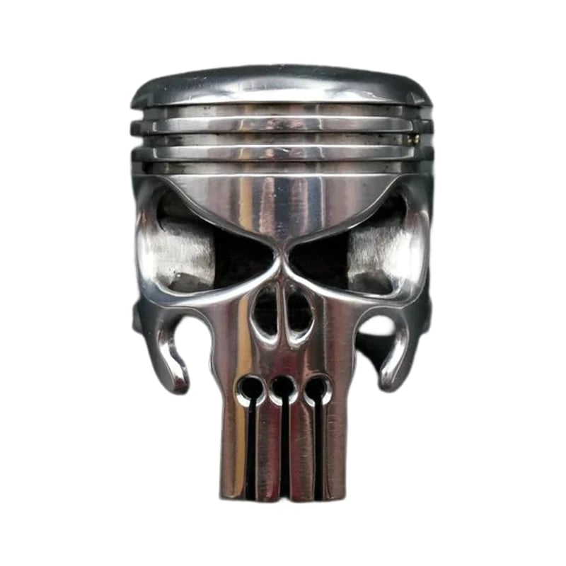 Avtoit | Piston Art Skull Keychain