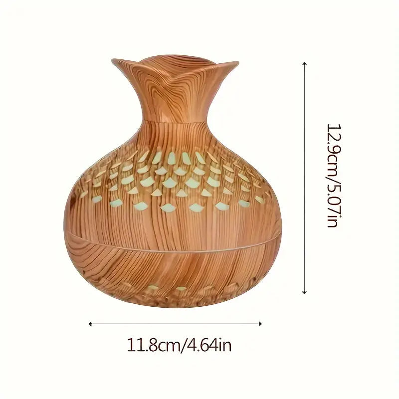 Avtoit | Aromatherapy air humidifier with LED – Diffuser in wood look & night light
