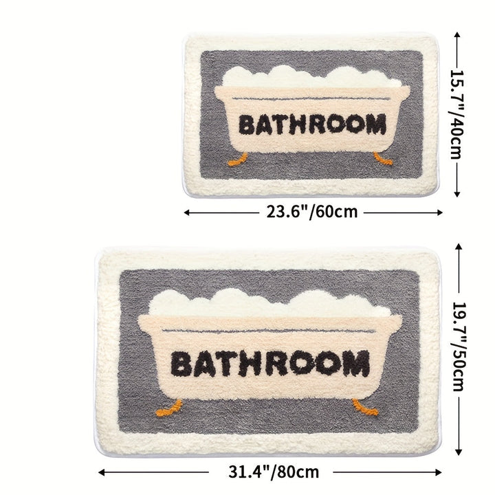 Avtoit | Soft and Non-Slip Bath Mat with High Absorbency