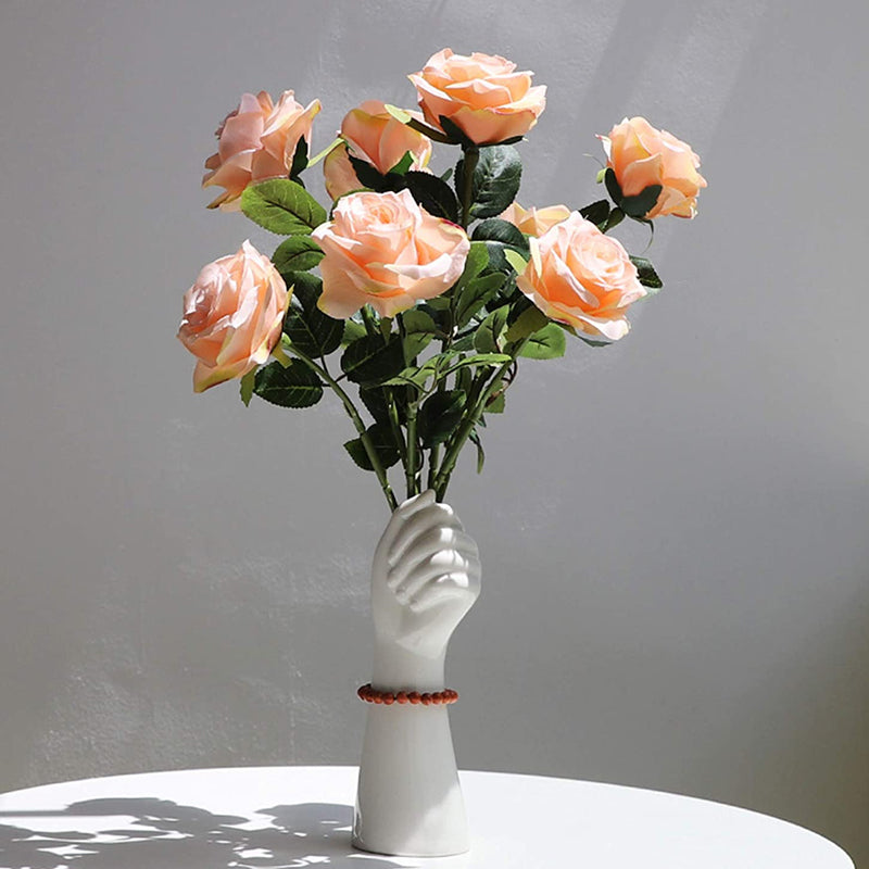Avtoit | Ceramics Vase Modern Creative Hand Vase Flowers  Home Decor Gifts