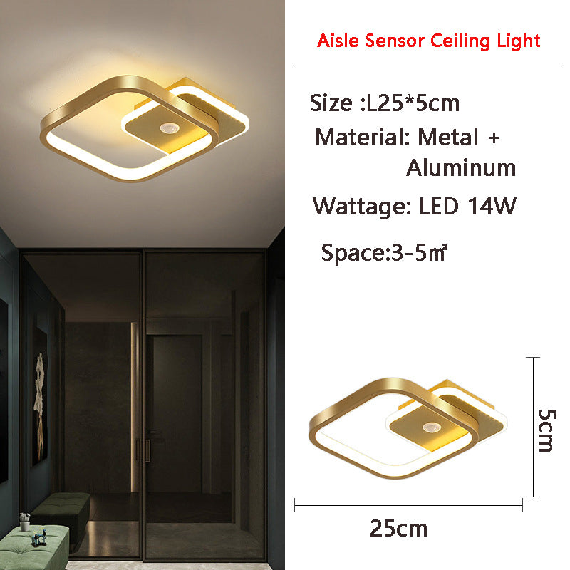 Avtoit | MotionGlide PIR Motion Sensor LED Ceiling Light | Smart Lighting | Energy Efficient | Perfect for Hallway & Bathroom