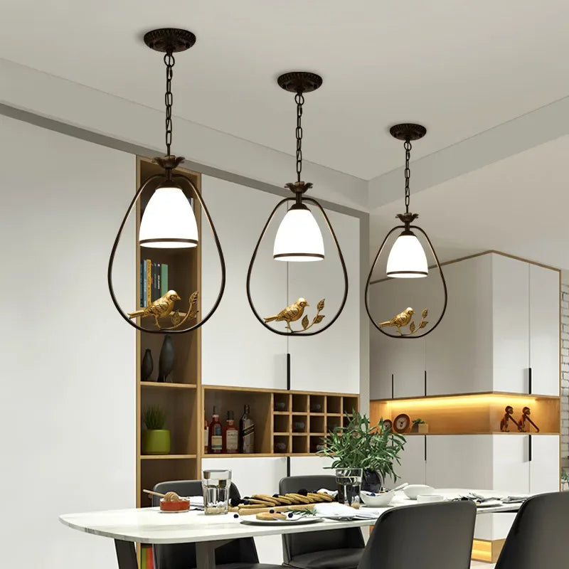 Avtoit | GlassAura | Modern chandelier made of glass & iron