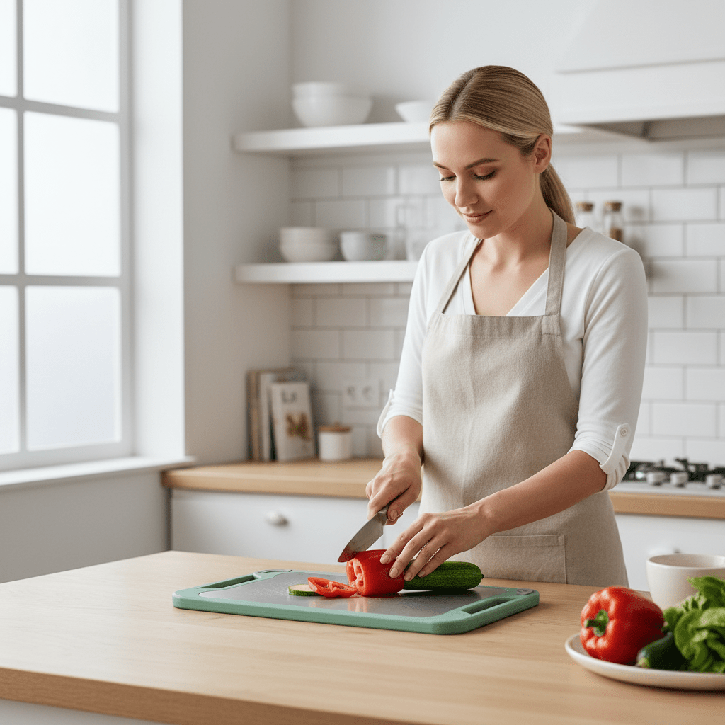 Avtoit | Multifunctional cutting board made of stainless steel with non-stick surface